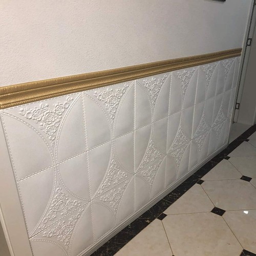 90" Self Adhesive Foam Molding Trim - 3D Sticky Wall Border - DIY Decoration - Picture 10 of 10