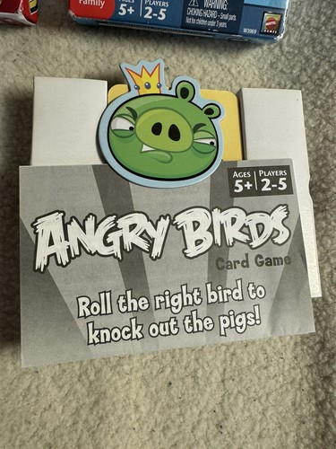 Angry Birds Card Game Avengers Uno Marvel Hit The Deck Card Game Lot Kids Bundle - Picture 8 of 8