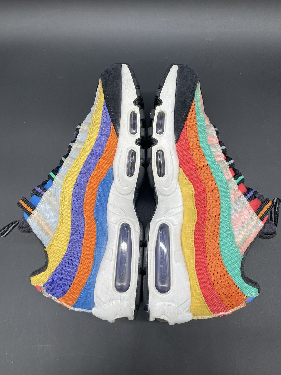 Nike Air Max 95 BHM Black History Month Multicolor Mens Size