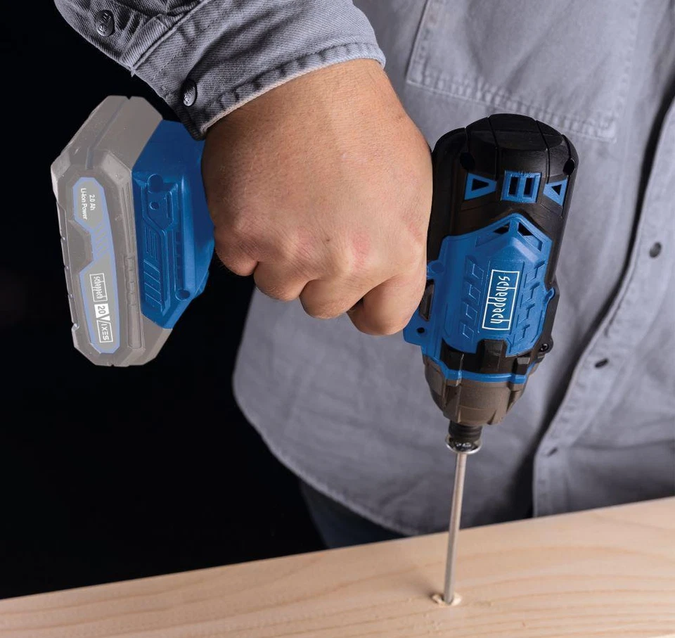 Schlagschrauber 20V Akku 4.0Ah und Ladegerat ixes Scheppach c-id180-x - Bild 2 von 4