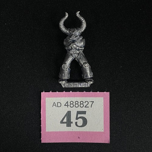 CHAOS SPACE MARINE METAL WARHAMMER 40,000 40K RENEGADE HERETIC ASTARTES 1996