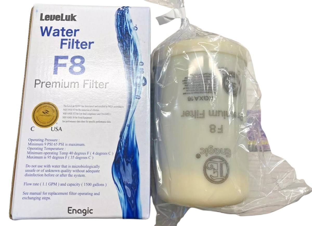Leveluk F8 Filter for Kangen K8 Water Ioniser Machine Made