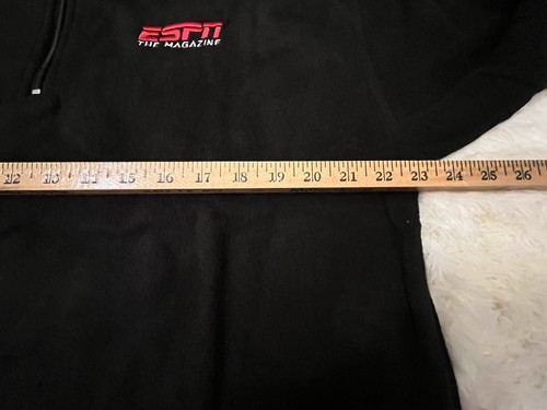 Vintage ESPN The Magazine Mens Pullover Fleece Jacket Size XL - Picture 5 of 15