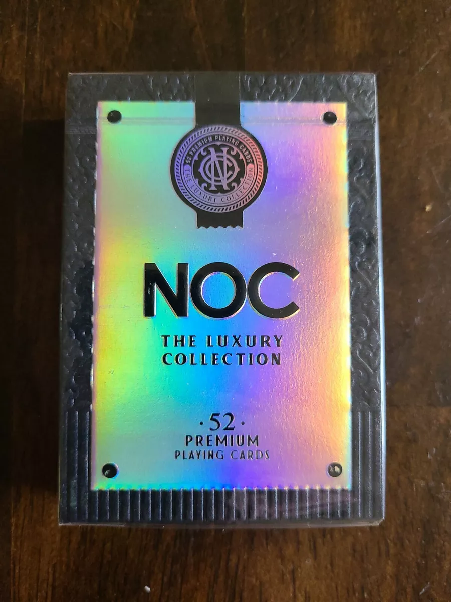 Riffle Shuffle NOC Luxury V2 Playing Cards Holo Gilded Edition 301/500 Very  Rare