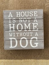 Decroative Wall Plaque for Dog Lovers