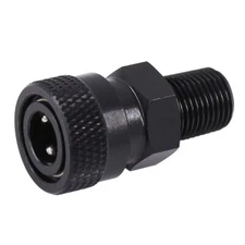 Universal 1/8'' NPT Male Thread to 8MM Female Quick-Disconnect Connector Adap...