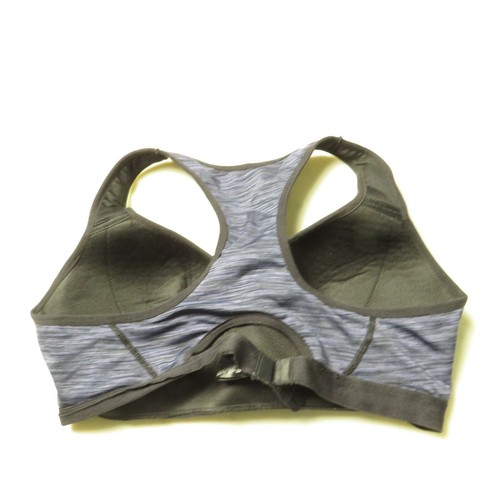 Layer 8 Sports Bra Womens Medium Black Athletic Fitness Workout Racerback Ladies - Picture 4 of 7