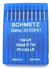 Schmetz Leather Reverse Twist Sewing Machine Needle Size 90/14 Part S134LR-14