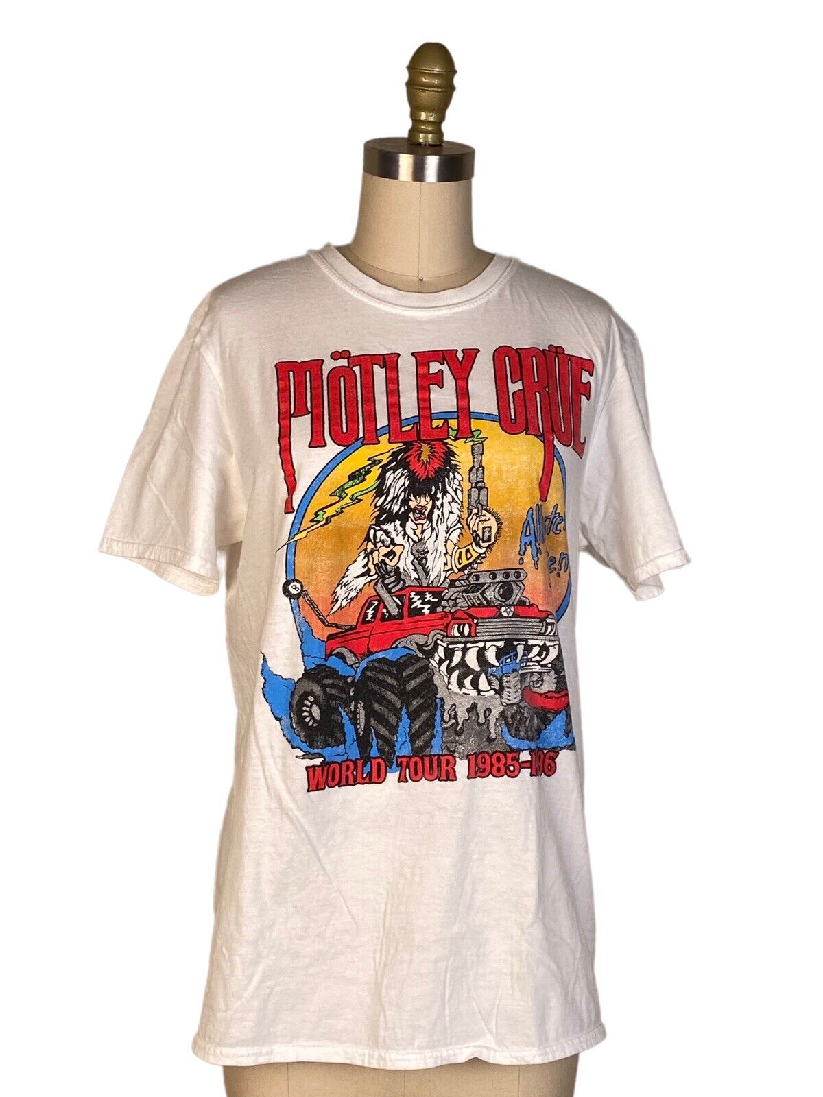 Motley crue t shirt モトリー・クルーTシャツ - image 1