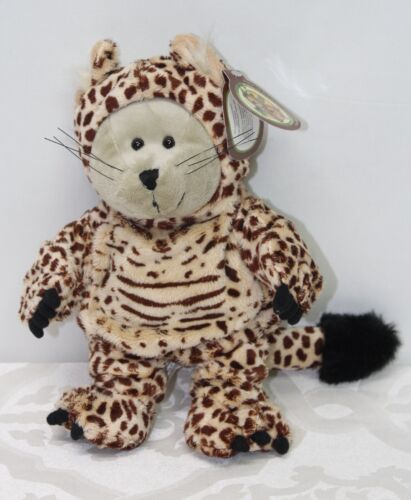 Starbucks Bearista Bärenschutz 2005 40. Auflage Leopard Katze Plüschtier 10,5 Zoll - Bild 2 von 3