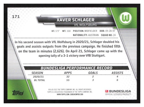 2021-22 Topps Bundesliga base cards Pick your Card(s) - Picture 333 of 391