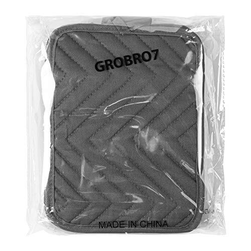 5Pack Pocket Pot Holders Cotton Heat Resistant Multipurpose Hot Pads Oven - Picture 7 of 7