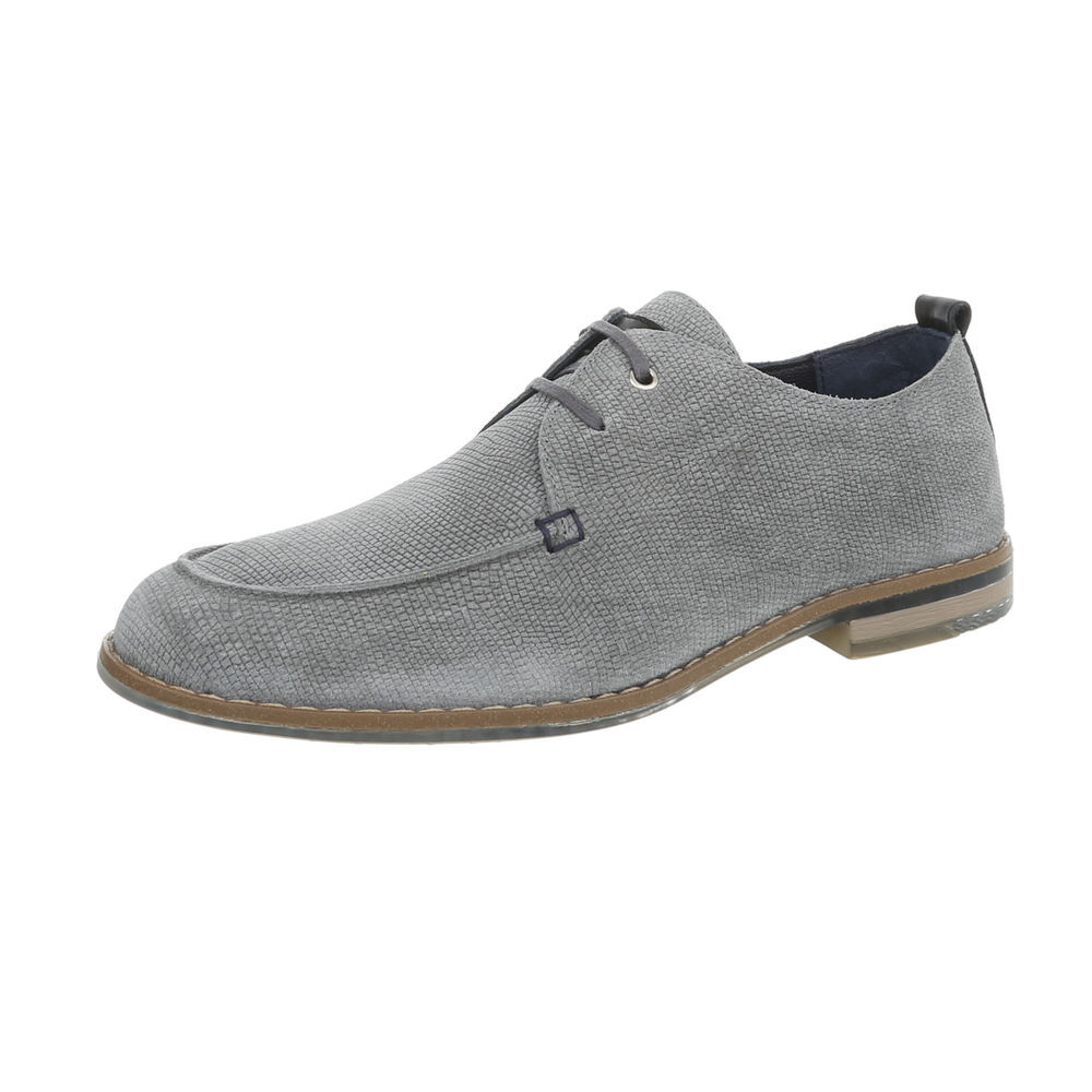 LEDER SCHNÜRER HALBSCHUHE HERRENSCHUHE DESIGNER NEU Gr 40 Hellgrau 8445 | LEDER SCHNÜRER SCHNÜRER LEDER HALBSCHUHE HERRENSCHUHE DESIGNER NEU Gr 40 Hellgrau 8445 | 447a3a