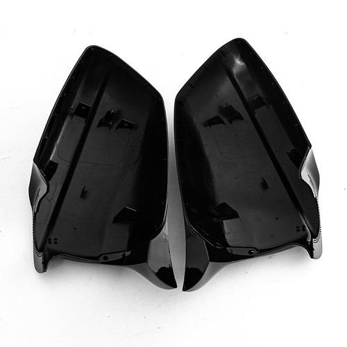 Fits BMW F10 F11 Pre-LCI 2011-2013 2012 Gloss Black Door Side Mirror Cover Caps - Picture 9 of 10