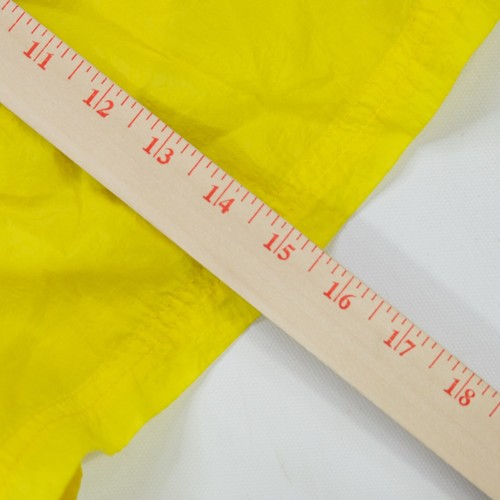 Rare Vintage NIKE Tonal Swoosh Swimming Trunks 90s 2000s Bright Yellow Youth L - Picture 8 of 9
