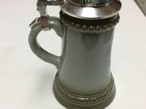 New old stock, rare Deutschland small Stein / mug with hinged top - T1297 - Picture 7 of 12