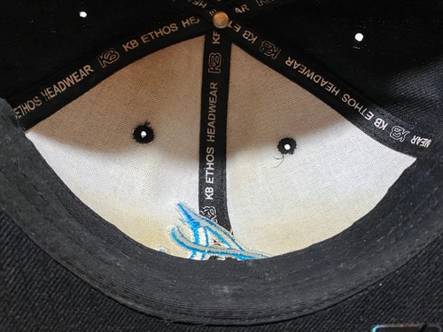 KB Ethos Atlanta Braves Baseball Hat Cap Mens Fitted 8 Black XXL - Picture 2 of 9