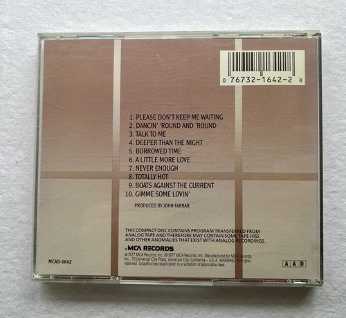 Olivia Newton-John – Totally Hot CD (1990), Pop Rock, Synth-pop, MCA, MCAD-1642 - Imagen 4 de 4
