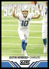 2021 Score #ST19 Justin Herbert Score Team