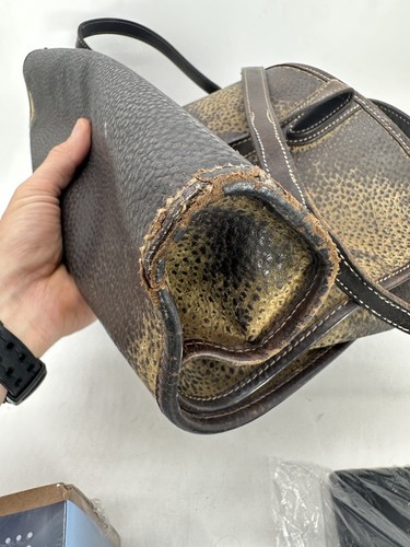 Vintage GHURKA No 112 THE Summit Marley Hodgson Reg Bag No N 24 Tote Leather - Picture 7 of 7