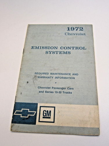 Chevrolet 1973 manual del propietario libro literatura guía original #OP-27 - Imagen 2 de 10
