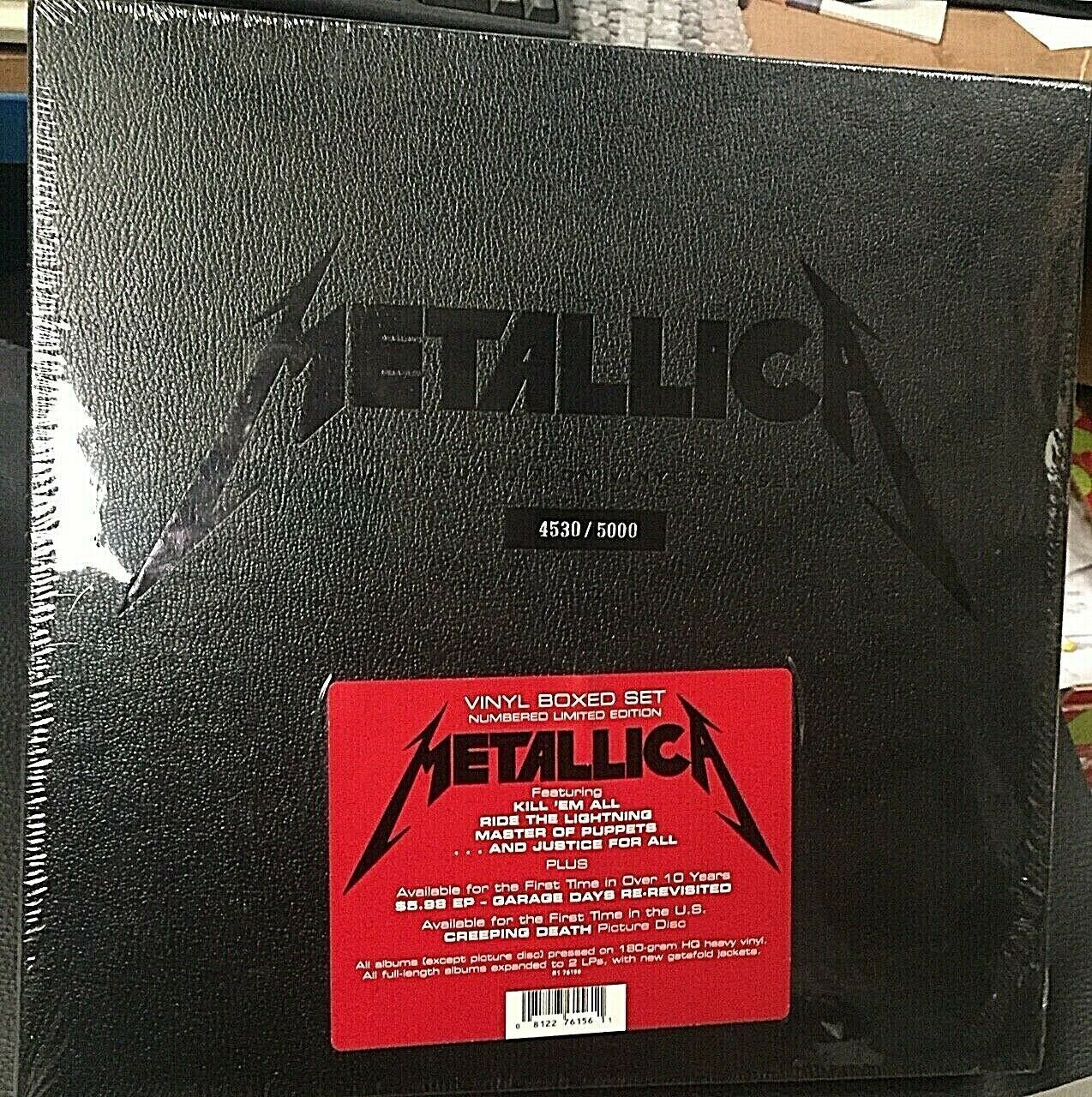 Metallica – Limited-Edition Vinyl Box Set - VINYL BOXSET NUMBERED - SEALED MINT