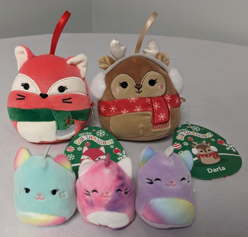 Malvaviscos de vacaciones ciervo Darla, Fox Fifi y Minis - Imagen 1 de 6