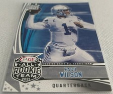 2021 Sage Hit Draft Football Zach Wilson BYU Cougars All Rookie Team #RT-ZW