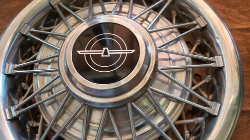 1980 Ford Thunderbird Wire Wheelcover Hubcap 14" Original Good Single - Picture 3 of 4