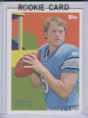 MATTHEW STAFFORD ROOKIE CARD 2009 Topps Football Stars Chicle RC Lions Rams! | eBay MATTHEW STAFFORD ROOKIE CARD 2009 Topps Football Stars Chicle RC Lions Rams! | eBay