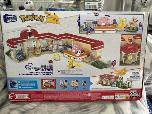 MEGA Pokemon Bauspielzeug Set: Wald Pokémon Center mit 4 Actionfiguren - NEU - Bild 8 von 13