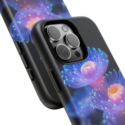 For iPhone | Samsung Galaxy | Pixel Phone Case - Bioluminescent Anemone Glow - 第 9/255 張圖片