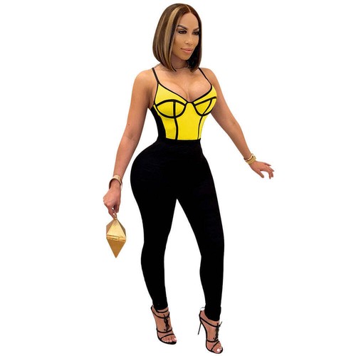 Women's Fashion Sexy Suspender Tight Women's Jumpsuit - Picture 34 of 35