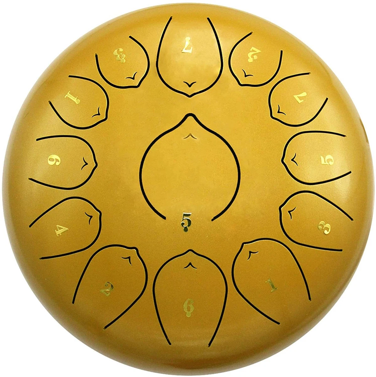 Steel Tongue Drum · 12in · 13 tones