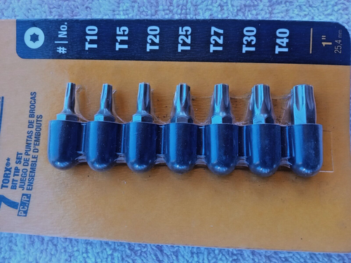 DeWALT 7 TORX BIT SET MODEL DW2067 BRAND NEW FREE SHIPPING! tools drivers screws - Picture 4 of 6