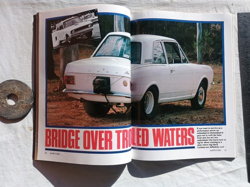 Super Ford No.3 Magazine Falcon GT XY XR XP XF XW Cortina Anglia Pilot Laser TX3 - Picture 12 of 20
