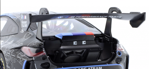 BMW M4 GT3 WRT TEST CAR - VALENTINO ROSSI - MINICHAMPS 1/18 - BOX SET - Picture 6 of 7
