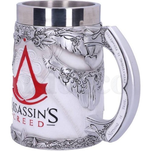 Assassin's Creed - Krug - weiß mit Logo 15cm - Picture 2 of 6