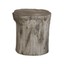 powell home fashions 16a2050 grey hunter 15"w wood imitation accent stool