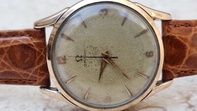 VINTAGE OMEGA 2640 GOLD & STEEL CAL 283 MECHANICAL 35MM MENS WATCH