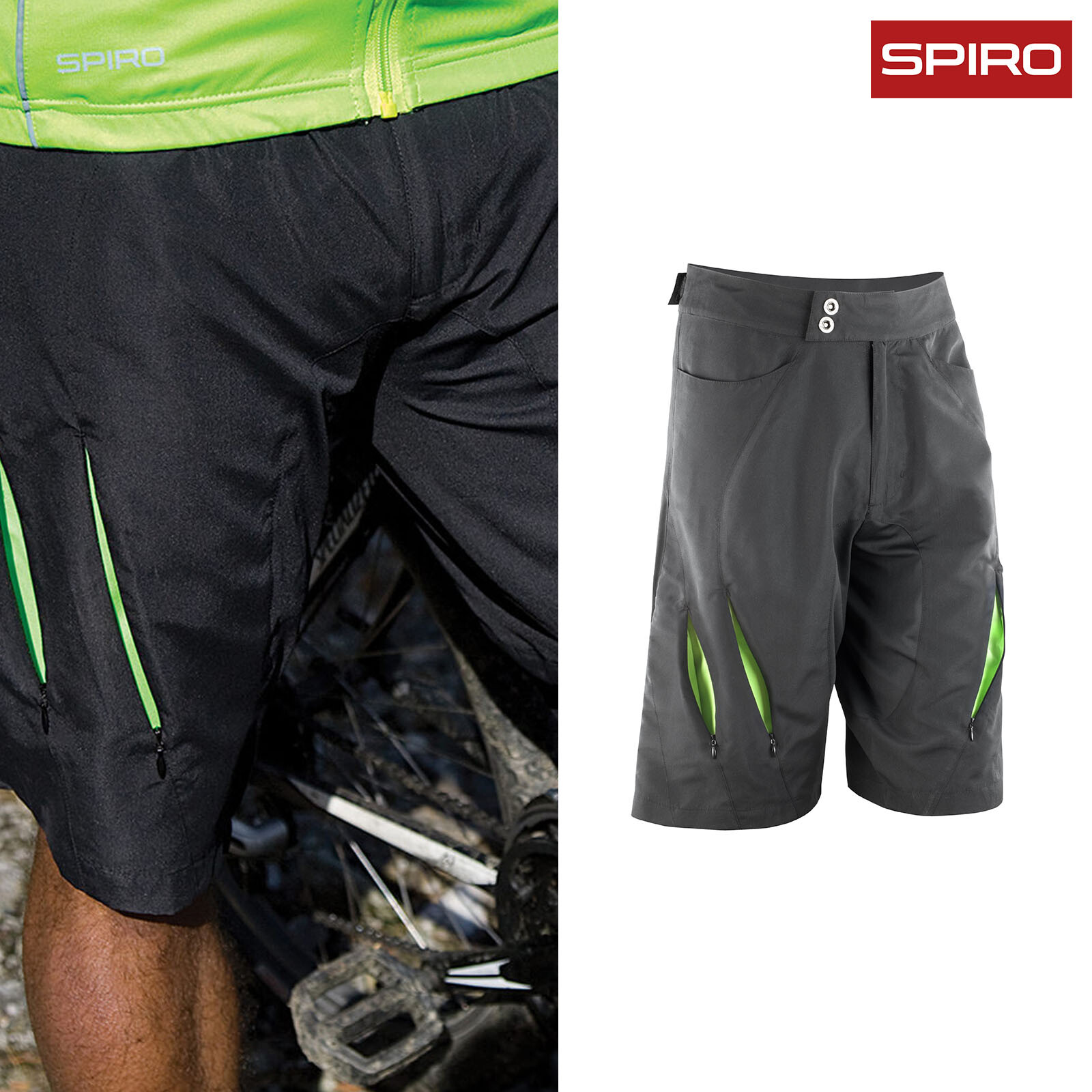 Spiro Bikewear Off-Road courtes (S264X) - Adults Cycling FonctionneHommest Sportswear Spiro Bikewear Off-Road courtes (S264X) - Adults Cycling FonctionneHommest Sportswear