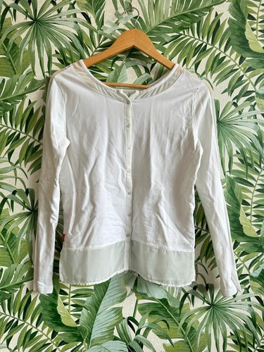 Miss Captain white top with contrasting trim size S - Picture 7 of 10