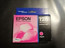 Epson 126 Magenta Ink Cartridge T126320 Epired 04/2022