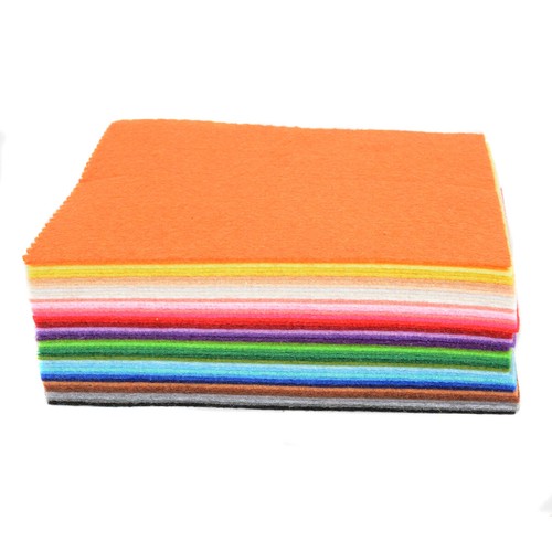 Felt Sheets150*100" Set 40 Colors Felt Sheets Stiff Felt Fabric Hard Felt Craft - Picture 1 of 3