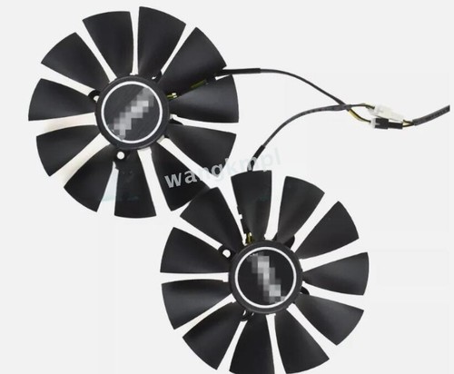 For ASUS DUAL RX580.Graphics Fan RX470 / 570 GTX1080Ti / 1070Ti Alternative Fan