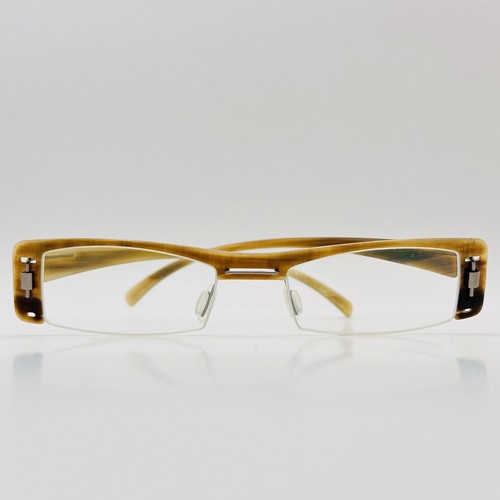 Markus T Brille Herren Damen eckig braun Horn Büffelhorn Mod. H 00667 NEU - Bild 11 von 11