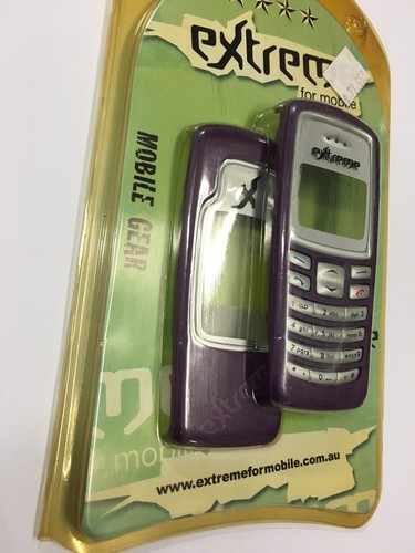 Nokia 2100 Front & Rear Housings/Covers Violet incl. Screen Display Glass,Keypad - 第 2/5 張圖片