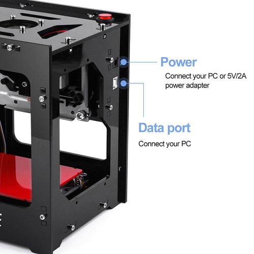 1000mW USB Laser Engraver Printer Cutter Carver DIY Logo Mark Engraving Machinq. - Picture 12 of 15