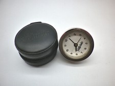 Sch&ouml;fferhofer Weizenbier Werbeartikel Reisewecker in Etui f&uuml;r Bastler cl546