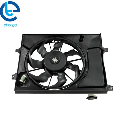 Fit For 2012-2019 Kia Soul Radiator Cooling Fan Assembly 1.6L 2.0L 620-859 - Picture 8 of 11